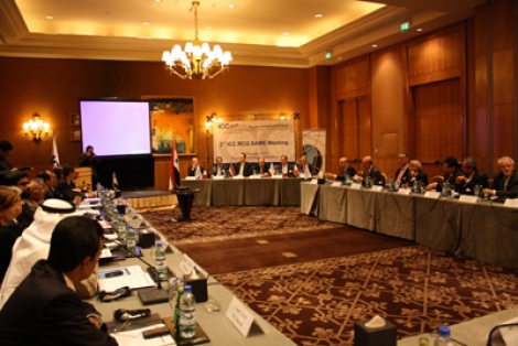 Official visits during the ICC RCG meeting