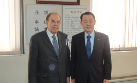 زيارة غرفة التجارة الدولية في كوريا