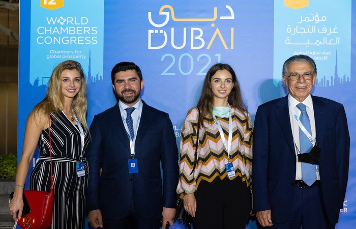 حضور غرفة التجارة الدولية سورية لمؤتمر غرف التجارة العالمية الثاني عشر - دبي - تشرين الثاني 2021