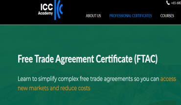Free Trade Agreement Certificate (FTAC)